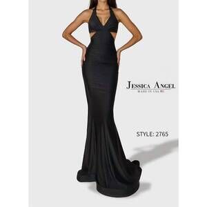 NEW JESSICA ANGEL women's prom dress in black
